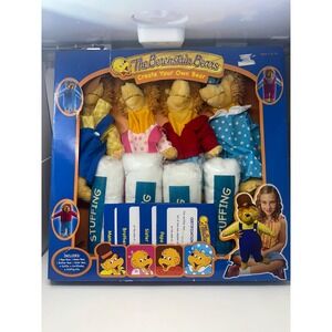 Berenstain Bears Create Your Own Bear Complete Set Mama, Papa, Brother, Sister